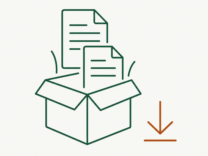 Export intégral des données du compte au format JSON et CSV